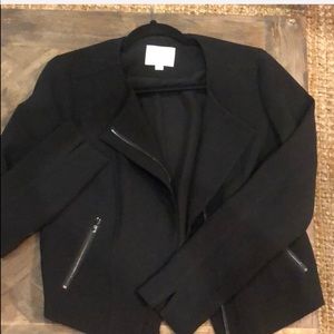 Ann Taylor Loft Black Long Sleeve Jacket